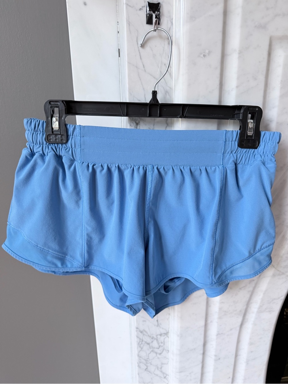 lululemon athletica hotty hot 2.5 inch inseam Blue Women's Athletic Shorts